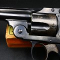 Revolver Smith & Wesson Calibre 38 poudre noire double action hammerless 4éme mod.