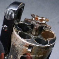 Revolver Smith & Wesson Calibre 38 poudre noire double action hammerless 4éme mod.