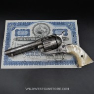 Exceptionnel Colt Frontier SAA Gravé et sa lettre Colt cal.44-40