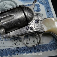 Exceptionnel Colt Frontier SAA Gravé et sa lettre Colt cal.44-40
