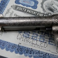 Exceptionnel Colt Frontier SAA Gravé et sa lettre Colt cal.44-40