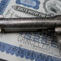 Exceptionnel Colt Frontier SAA Gravé et sa lettre Colt cal.44-40