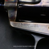 Classique Colt SAA Six Shooter canon 7''1/2 miroir Cal. 44-40