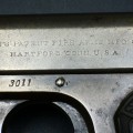 Pistolet Automatique Colt calibre 38 Auto Fabrication 1901