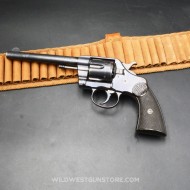 Colt double action New Army calibre 38 LC canon miroir USN