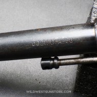 Colt double action New Army calibre 38 LC canon miroir USN