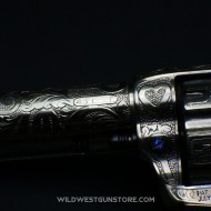 Colt Peacemaker cal .45 gravé Harris avec son certificat