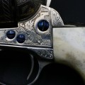Colt Peacemaker cal .45 gravé Harris avec son certificat