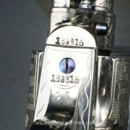 Colt Peacemaker cal .45 gravé Harris avec son certificat