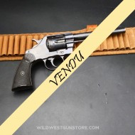 Colt double action New Army calibre 38 LC canon miroir USN