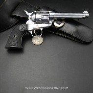 Revolver Colt Peacemaker calibre 45 finition nickelée