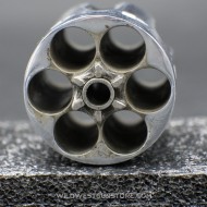 Revolver Colt Peacemaker calibre 45 finition nickelée