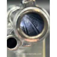 Revolver Colt Peacemaker calibre 45 finition nickelée