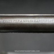 Revolver Colt Six Shooter Excellent canon 7''1/2 cal 44WCF