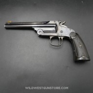 Rare pistolet Smith & Wesson 6'' modèle 1891 Cal. 22LR
