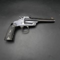 Rare pistolet Smith & Wesson 6'' modèle 1891 Cal. 22LR