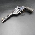 Rare pistolet Smith & Wesson 6'' modèle 1891 Cal. 22LR