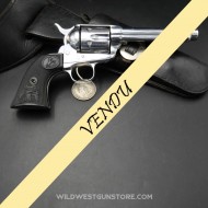 Revolver Colt Peacemaker calibre 45 finition nickelée