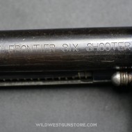 Rare Colt 1878 DA Canon 4''3/4 calibre 44-40 bronzage d'origine