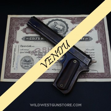 Rare Colt Automatic Pistol production 1900 et lettre Colt