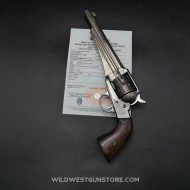 Historique revolver Remington 1875 nickelée cal. 44-40