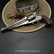 Historique revolver Remington 1875 nickelée cal. 44-40