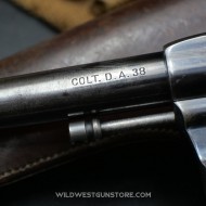 Exceptionnel Colt DA 1895 US Army cal.38 et son Holster