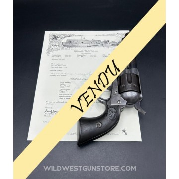 Colt Peacemaker calibre 45 canon 5''1/2 Fabrication 1880