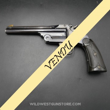 Rare pistolet Smith & Wesson 6'' modèle 1891 Cal. 22LR