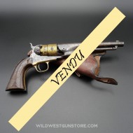 Colt Army 1860 avec barillet à dorures