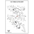 Colt SAA Verrou de barillet, sear and bolt spring