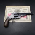 Revolver Type Smith Wesson type num3 Canon Miroir 44Ru