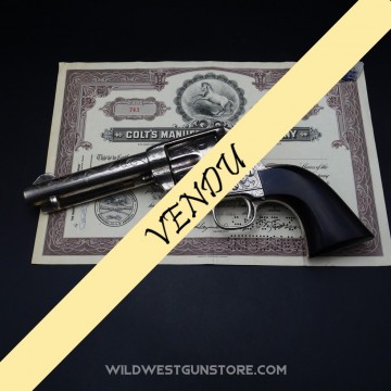Colt Western Peacemaker Gravé fabrication 1882 calibre 45