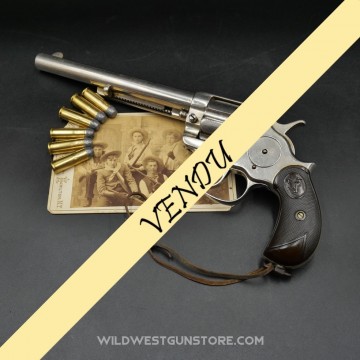 COLT DA 1878 NICKELÉ CALIBRE 44-40