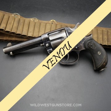 Rare Colt 1878 DA Canon 4''3/4 calibre 44-40 bronzage d'origine