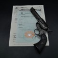 Revolver Western Colt SAA canon 4''3/4 calibre 45 smokeless frame et sa lettre archive Colt