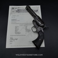 Revolver Western Colt SAA canon 4''3/4 calibre 45 smokeless frame et sa lettre archive Colt