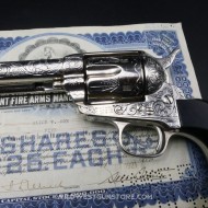 Colt Single Action Army Cal.45 Peacemaker gravé type Scroll