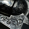 Colt Single Action Army Cal.45 Peacemaker gravé type Scroll