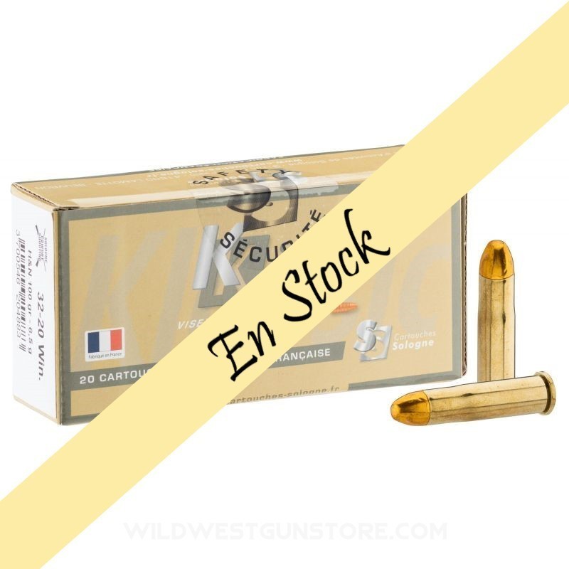 Boite cartouches Sologne Cowboy 32-20 Winchester