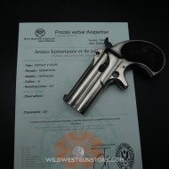 Pistolet Deringer Over-under Remington calibre 41