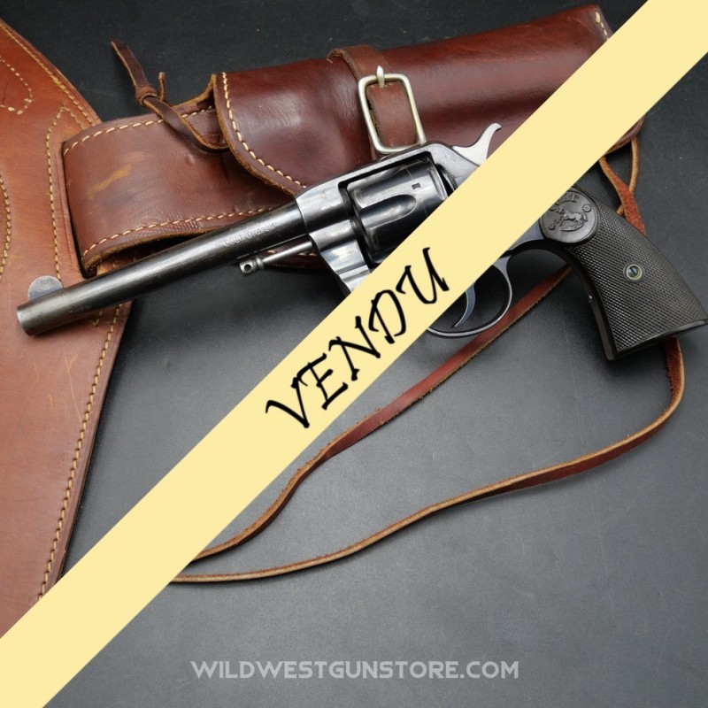 Excellent Colt civil double action modèle 1895 calibre 38