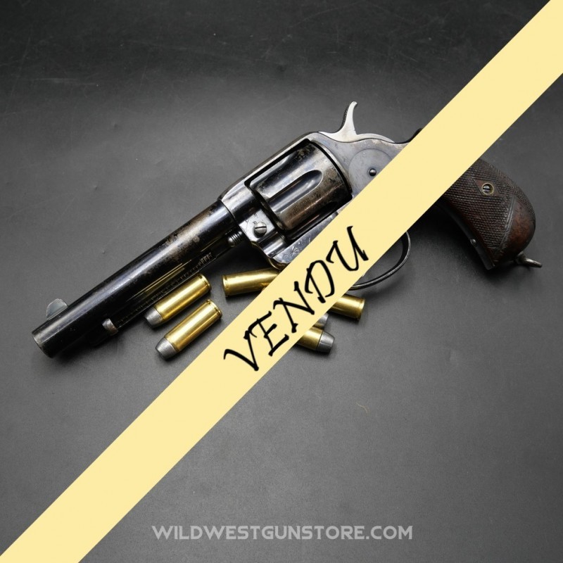 Colt revolver DA 1878 Cal.45 Armée Anglaise canon Miroir