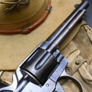 Superbe Colt US Army DA 1878 Alaskan canon miroir cal.45