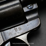 Superbe Colt US Army DA 1878 Alaskan canon miroir cal.45