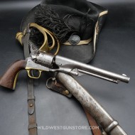Admirable Revolver Colt 1860 militaire fabrication 1863