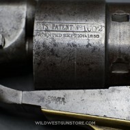 Admirable Revolver Colt 1860 militaire fabrication 1863
