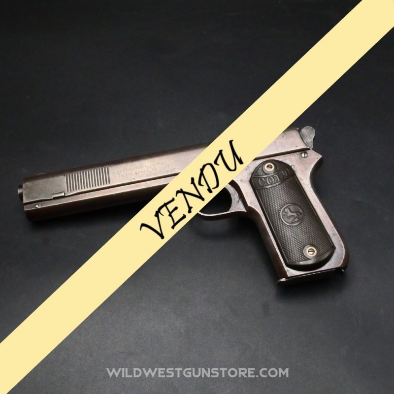 Pistolet Automatique Colt calibre 38 Auto Fabrication 1901