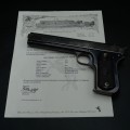 Excellent Colt 1900 calibre 38 dans sa boite et lettre Colt