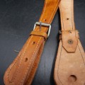 Patte d'éperon cuir brun